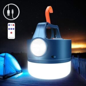 Lámpara solar plegable recargable para camping
