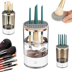 Limpiador eléctrico de brochas de maquillaje