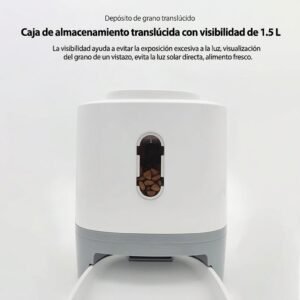 Dispensador Automático de Alimento para Mascotas
