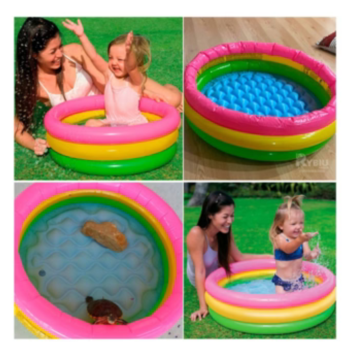 Piscina Inflable Infantil 130 cm - Imagen 2