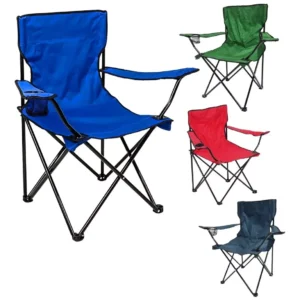 Silla Plegable Acolchada para Playa y Camping